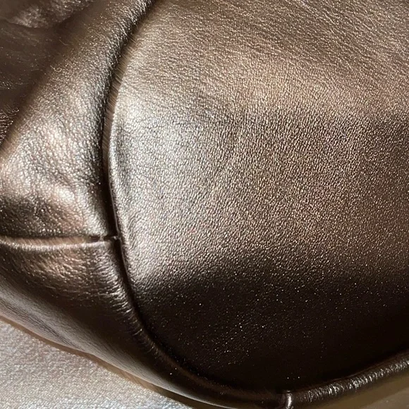 NWT! Coach Madison Marielle Leather Drawstring Carryall Bag AR/BRONZE 17016 - Picture 8 of 10